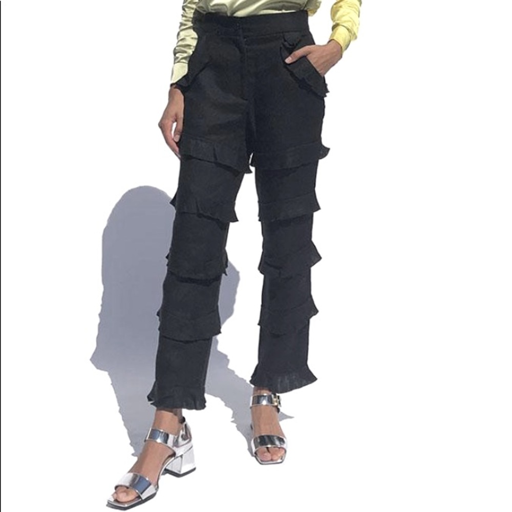 Suzanne Rae Ruffle Pant
